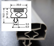 Steckdichtung mit Magnet